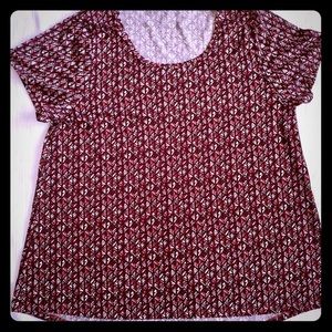 NWT 3XL LuLaRoe Classic T Purple